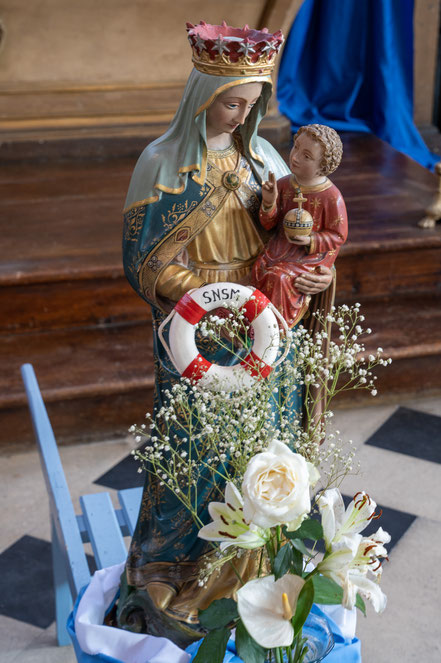 Bild: Honfleur im Département Calvados in der Normandie  hier Église Sainte-Catherine 