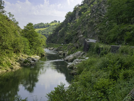Bild: Wanderung entlang der Nive zum Pas de Roland bei Itxassou