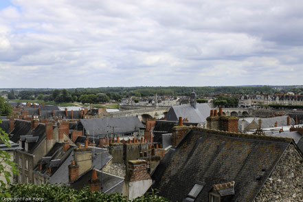 Bild: weiter Blick über das Tal der Loire in Blois
