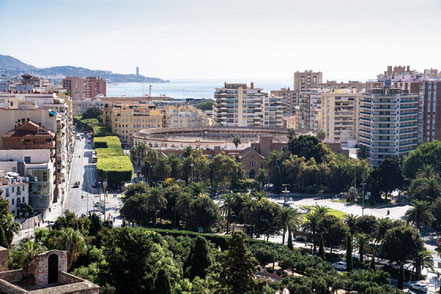 Bild: Alcazaba in Málaga  