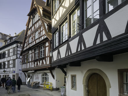 Bild: Fachwerkhaus am Place Benjamin-Zix in Strasbourg
