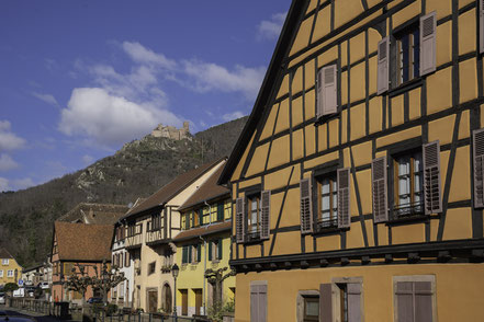 Bild: Ribeauvillé im Elsass, Frankreich