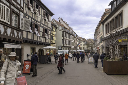 Bild: Rue des Clefs in Colmar