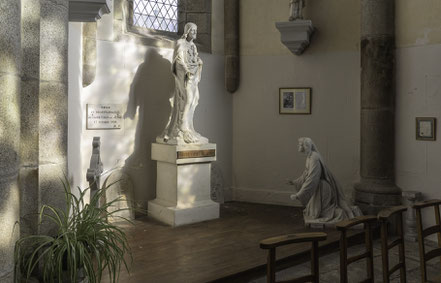 Bild: Sacré Coeur de Jesus in der Église Notre-Dame-des Champes in Avranches