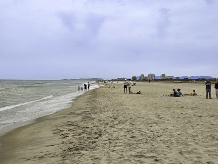 Bild: Strand von El Saler bei Valencia