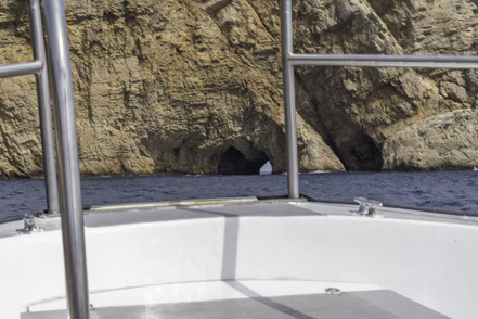 Bild: Rundfahrt mit dem Boot zu den Steilküsten bei L´Estartit im Norden und zu den Illes Medes 