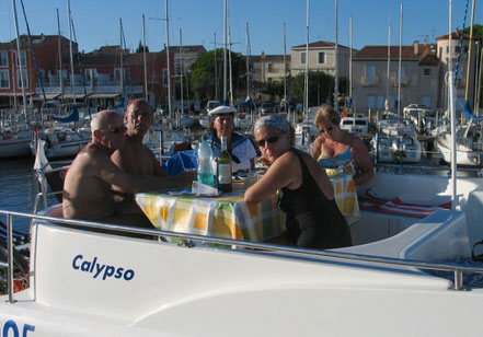 Bild: Hausboot-Tour auf dem Canal du Rhône a Sète und Étang de Thau in den Canal du Midi 