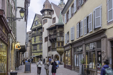 Bild: Rue des Marchandes in Colmar