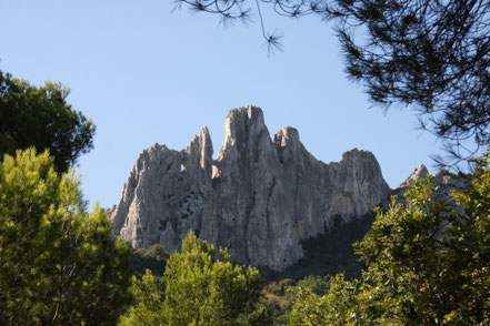 Bild: Wanderung in den Dentelles de Montmirail 