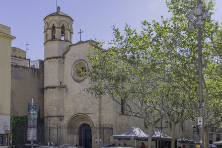 Bild: Kirche Sant Joan am Plaça de la Vila in Vilafranca del Penedès