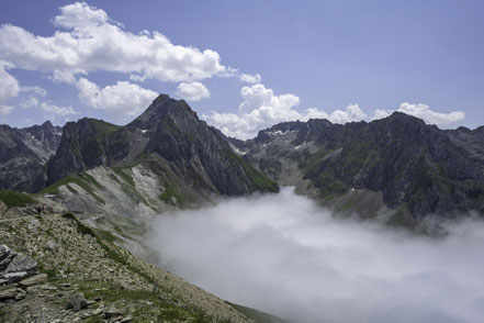 Bild: Auf dem Wanderweg zum Pic du Midi de Bigiorre vom Col du Tourmalet 