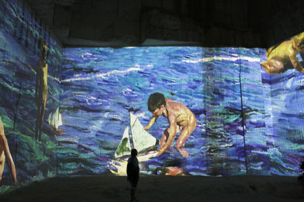 Bild: Carrières de Lumières in Les Beaux-de-Provence 