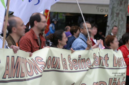 Bild: Streik in Paris 