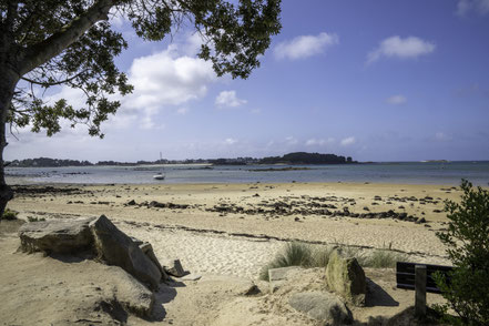 Bild: Plage de Keryvon in der Bretagne 