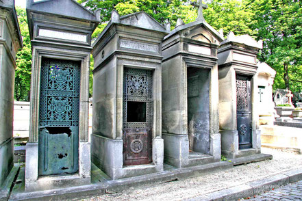 Bild: Cimetière du Père Lachaise in Paris, Frankreich