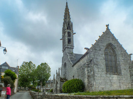 Bild: Le Église Notre-Dame Izel-Vor in La Forêt-Fouesnant in der Bretagne