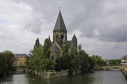 Bild: Temple Neuf in Metz