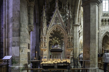 Bild: Kathedrale Saint-Tugdual in Tréguier in der Bretagne  