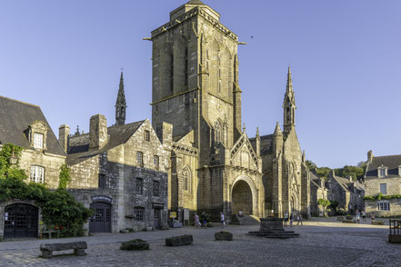 Bild: Locronan in der Bretagne 