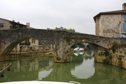 Hausboot-Tour auf dem Canal de Montech, Canal Latéral à la Garonne und Petite Baise 