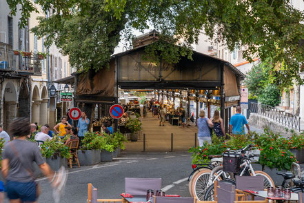 Bild: Alte Markthalle in Antibes 