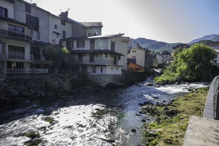 Bild: Ax-les-Thermes in den Pyrenäen 