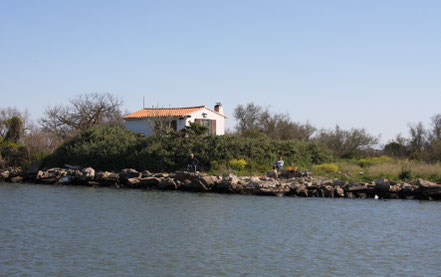 Bild: Fahrt mit der TIKI III bei Saintes-Maries-de-la-Mer, Camargue 