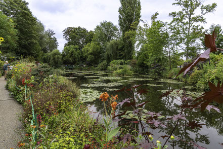 Bild: Wohnmobilreise Normandie, hier Maison de Claude Monet 