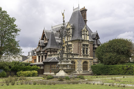 Bild: Villa des ehemaligen Besitzer vom Palais Bénédictine Fécamp 