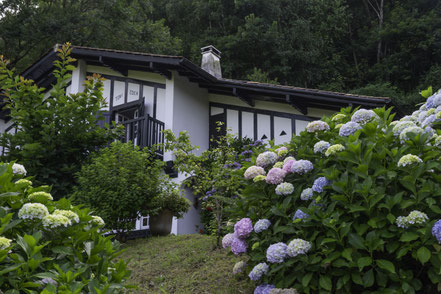 Bild: Baskisches Haus in Itxassou