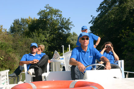 Hausboot-Tour auf dem Canal de Montech, Canal Latéral à la Garonne und Petite Baise 