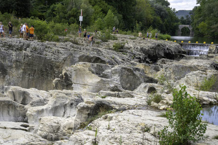 Bild: Cascades de Sautadet bei La Roque-sur-Cèze 