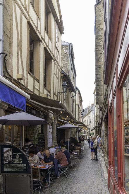 Bild: Rue des Halles in Vannes