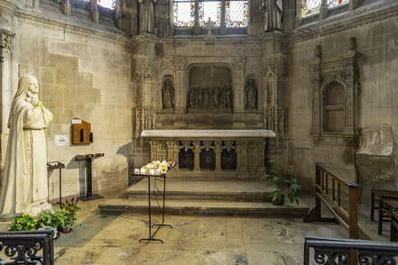 Bild: Kapelle im Chorumgang der Église Saint-Pierre de Caen