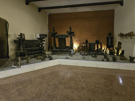 Bild: Im Museum des Weingut Torres in Vilafranca del Penedès