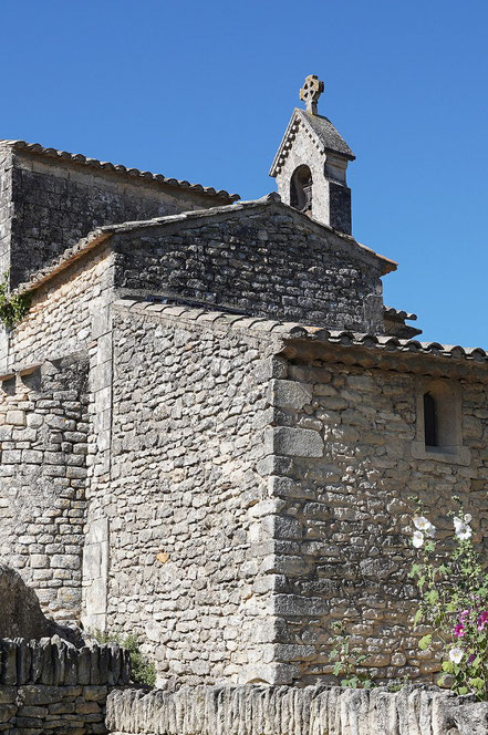 Bild: Église Nécropole Rupestre aus dem 12. Jh. in Gordes St. Pantaléon