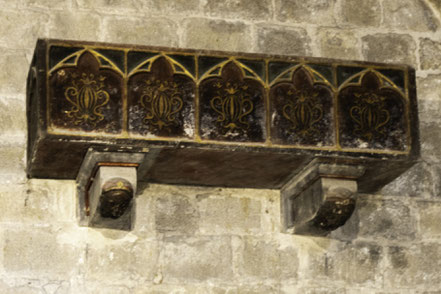 Bild: Sarkophag in der Basilika de Sant Feliu de Girona