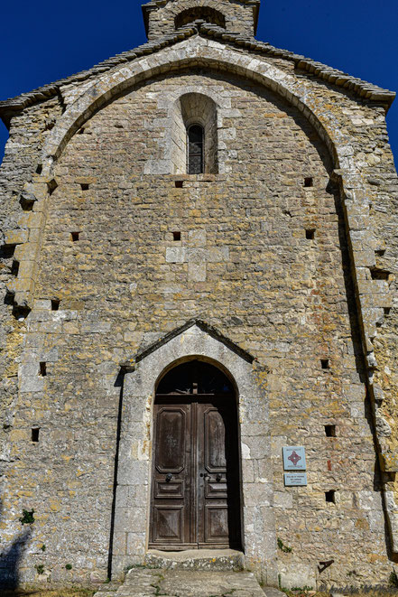 Bild: Chapelle St.-Pierre de Larnas bei Saint-Montan im Département Ardèche 