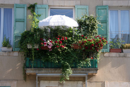 Bild: Balkon in Gordes