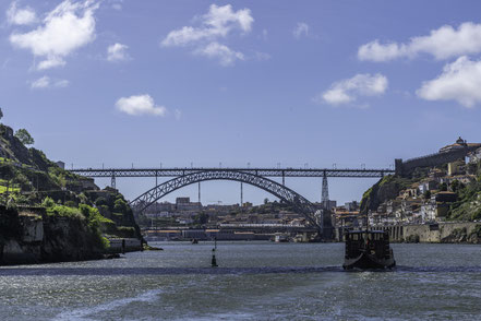 Bild: Bootsrundfahrt auf dem Douro in Porto