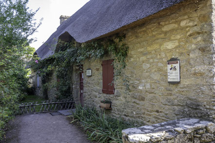 Bild: Village de Kerhinet in der Gemeinde St.-Lyphard im "Parc naturel régional de Brière" 