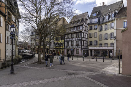 Bild: Im Gerberviertel von Colmar