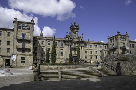 Bild: Mosteiro de San Martino Pinario in Santiago de Compostela 