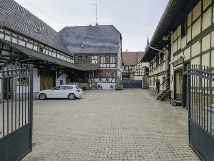 Bild: Winzerhof in Dambach-la-Ville