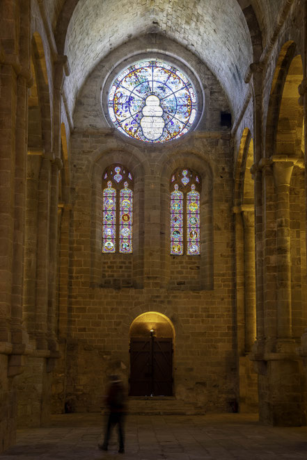 Bild: In der Klosterkirche der Abbaye de Fontfroide