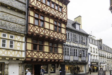 Bild: in der Altstadt von Quimper