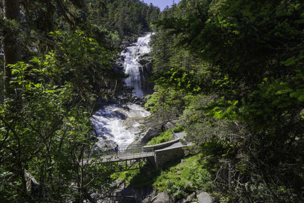Bild: Pont d´Espagne in den Pyrenäen 