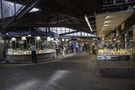 Bild: Die Markthalle am Place du Vieux Marché in Rouen