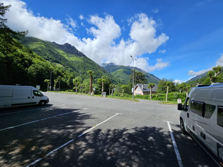 Bild: Stellplatz für Wohnmobile in Cauterets