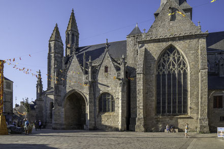 Bild: Collégiale Saint-Aubin in Guérande in der Bretagne